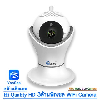 ภาพขนาดย่อของภาพหน้าปกสินค้าYooSeeFC-3MP กล้องวงจรปิด มีภาษาไทย 3ล้านพิกเซลHD3mp Wifi Wirless IP camera 3M Megepixel กล้องรักษาความปลอดภั จากร้าน junanvision บน Shopee