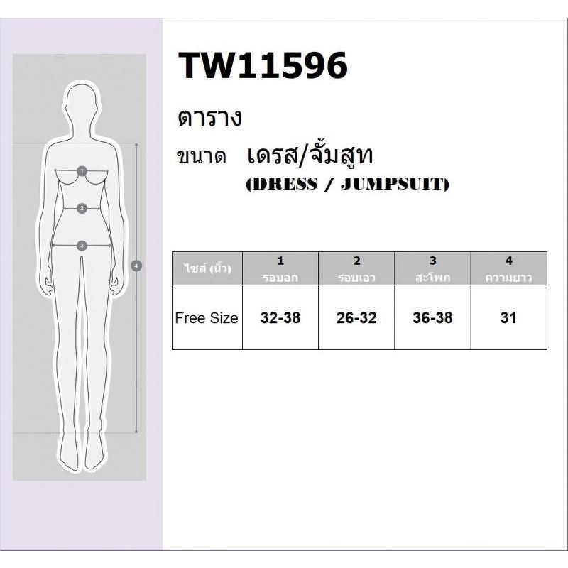 11596-จั๊มสูทขาสั้น-ผ้ายีนส์เทียม-แขนศอก-คอปก-ชุดเที่ยว-เสื้อผ้าแฟชั่น