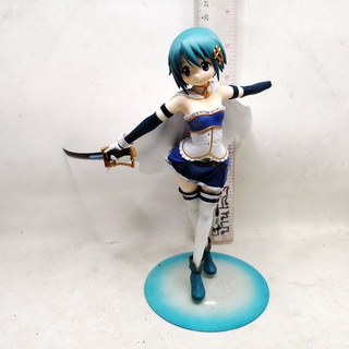 (แท้/มือ2) Puella Magi Madoka Magica the Movie PVC Figure - Miki Sayaka Movie Ver. 1/8 Wave 02 ,SPM Figure  Version