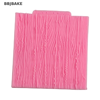 [cxFSBAKE] Tree Bark Texture Wood Pattern Mat Fondant Silicone Mould Cake Decor Sugar Mold  KCB