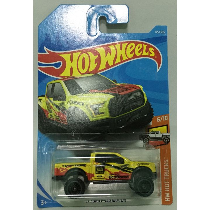 รถเหล็ก-hot-wheels-ford-f150-rapter