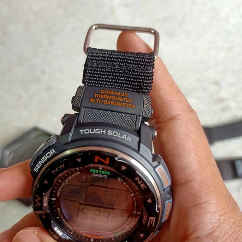 CASIO PRO TREK PRW-2500YTタフソーラー デジタル腕時計 極美品 CASIO PROTREK PRW-2500 電波ソーラー ブラック - メルカリ