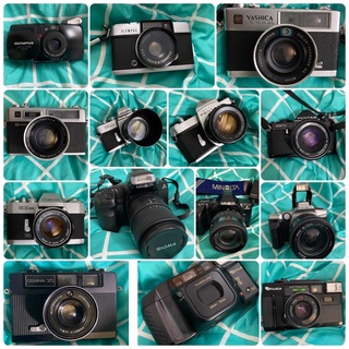 กล้องฟิล์ม Canon-Konica-Ricoh-Fuji-Pantax