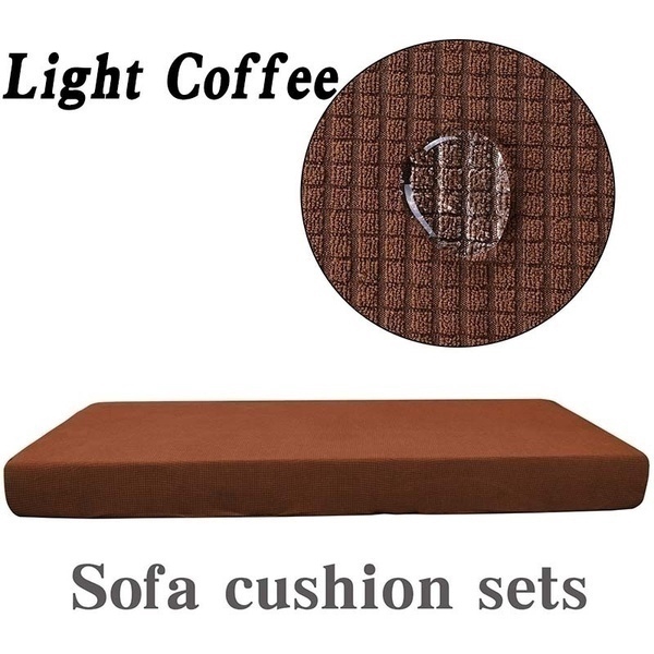 AKASeater Sofa Cushion Set Elastic Jacquard Polyester Spandex Sofa Seat