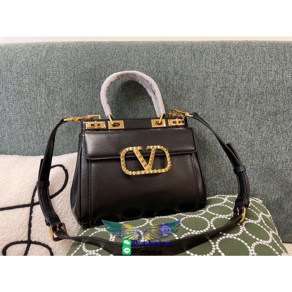 meidum-valentino-garavani-rockstud-alcove-shopper-handbag-authentic-quality
