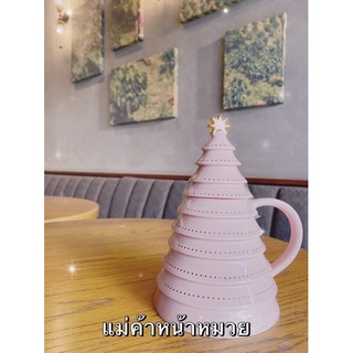 🧜‍♀️Starbucks Pink Christmas Tree with Lid Mug 2021 (12oz.)