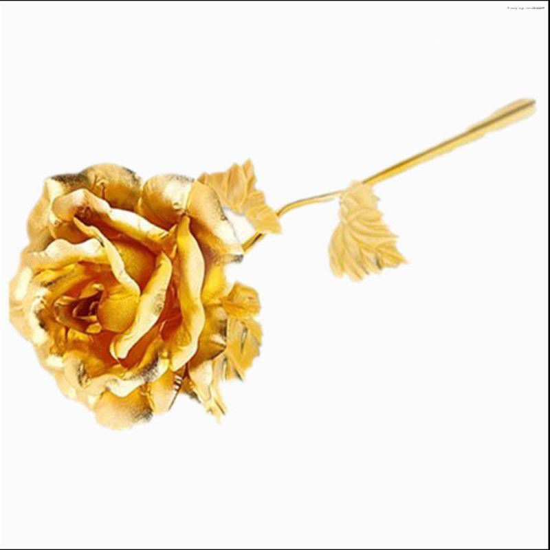 ดอกกุหลาบทองคำ24k-ดอกไม้สำหรับคนพิเศษวันวาเลนไทน์
