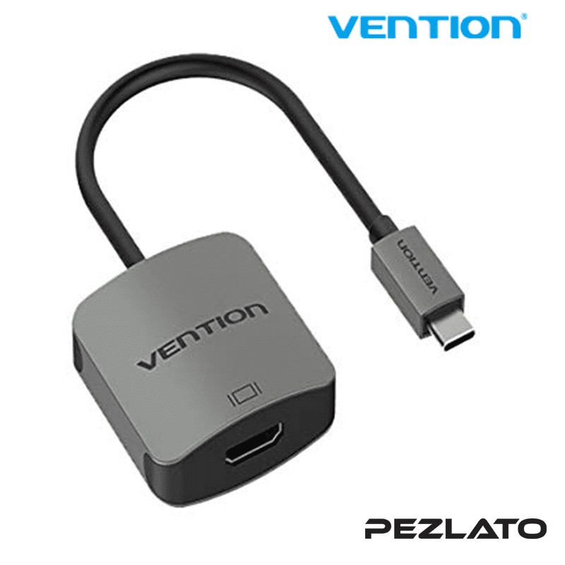 VENTION TYPE-C TO HDMI CONVERTER 0.1M GRAY | Shopee Thailand