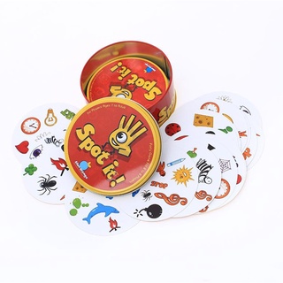 ภาพขนาดย่อของภาพหน้าปกสินค้าDobble Card Game Spot It Potte เกมกระดาน 2 ถึง 8 คน สําหรับครอบครัว คลาสสิก จับคู่เกม ของเล่น จากร้าน bolo0 บน Shopee ภาพที่ 8