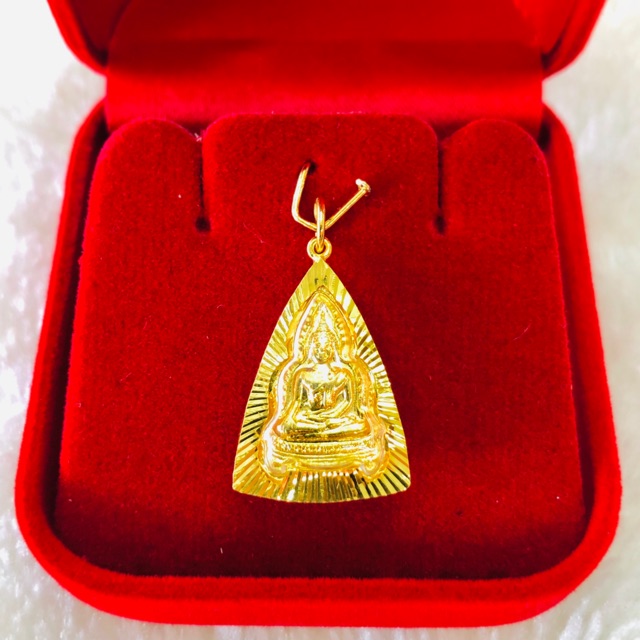 ภาพหน้าปกสินค้าพระพุทธชินราช พระเลี่ยมทองแท้ (มีใบรับประกัน ) พระเลี่ยมทอง จากร้าน suncharoens บน Shopee