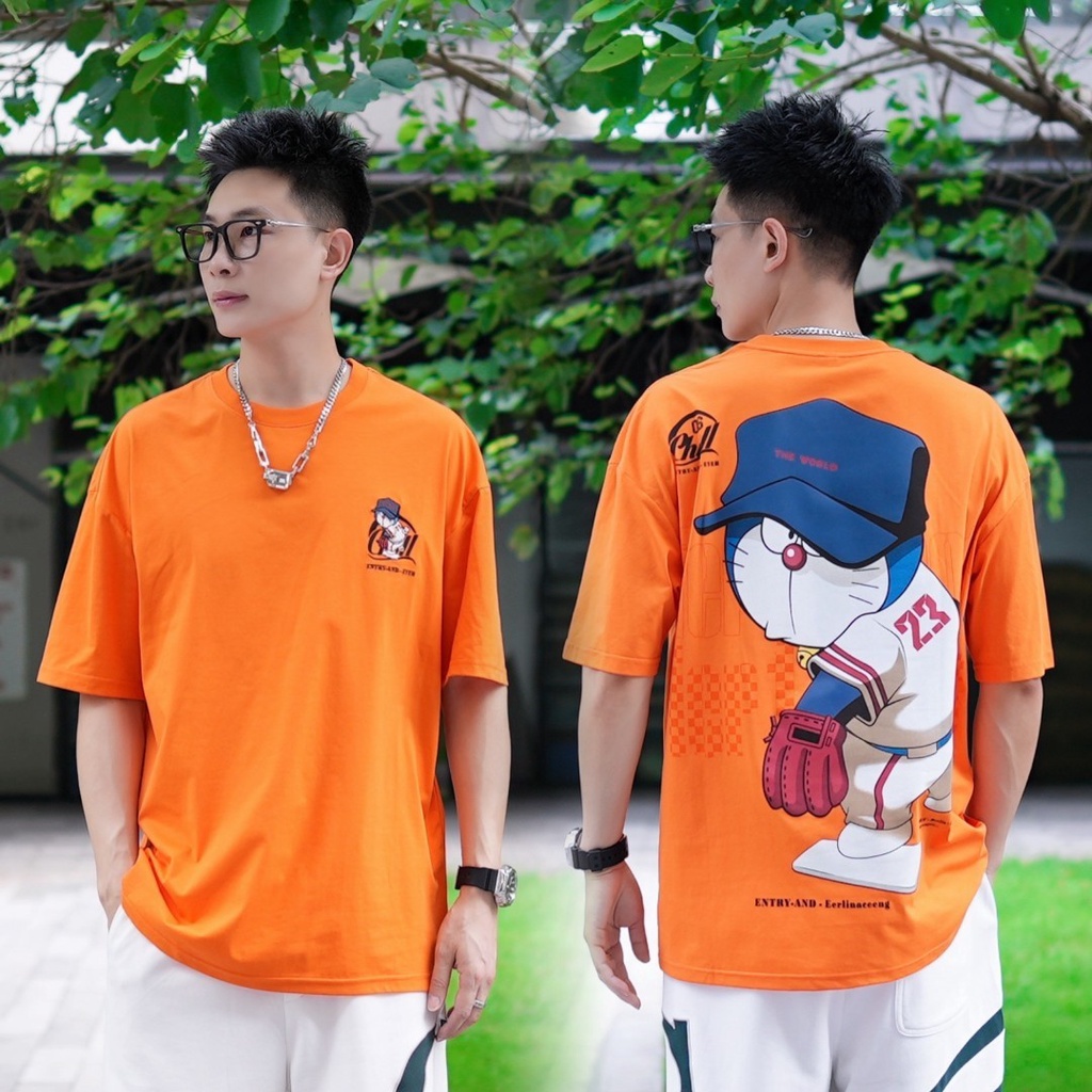 ผ้าฝ้ายแท้เสื้อโดเรม่อน-doraemon-new-s-collections-4xl