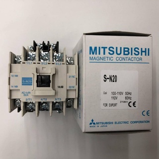 S-N20 AC24V AC110V AC220V AC380V ญี่ปุ่น Mitsubishi AC contactor