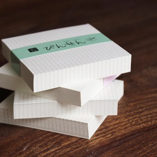 กระดาษโน๊ตไม่มีกาวในตัว (สมุดฉีก) | Memo pad pocket