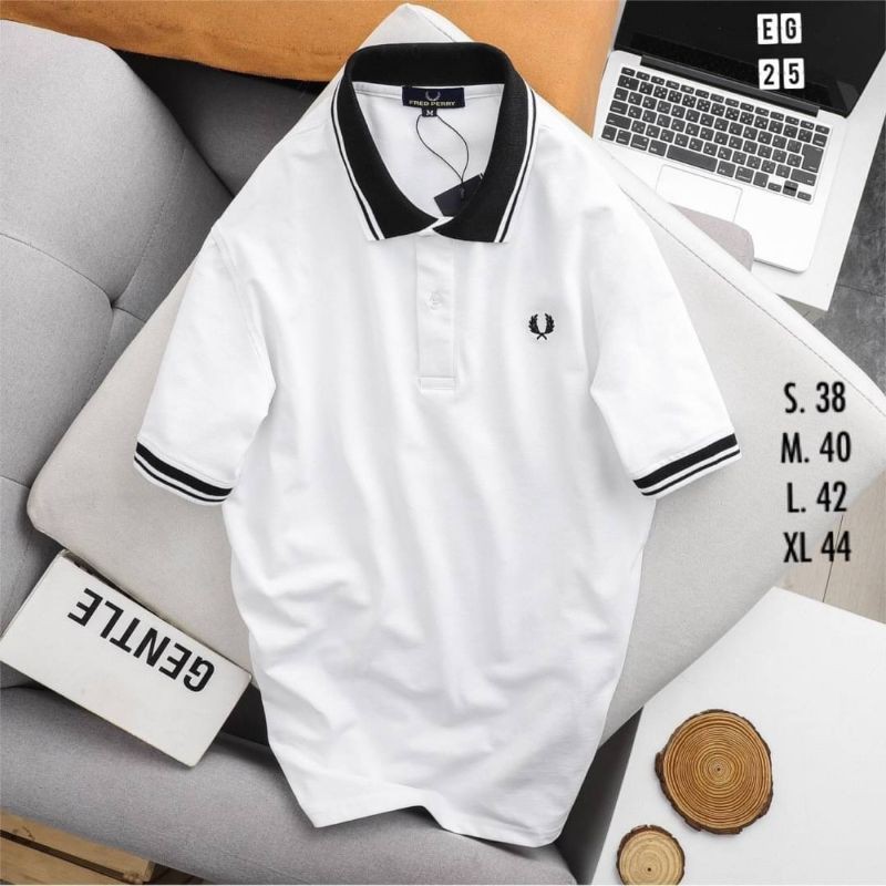 เสื้อยืดคอกลม-fred-perry