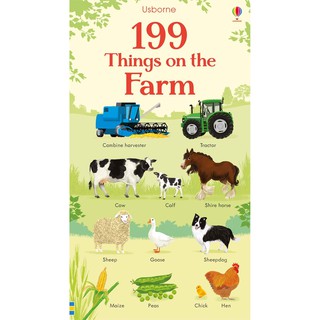 สินค้า DKTODAY หนังสือ USBORNE 199 THINGS ON THE FARM (AGE 2+)