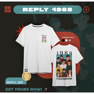 เสื้อโอเวอร์ไซ - ตอบ 1988 เสื้อยืด / สินค้า KDrama / เสื้อที่กําหนดเอง