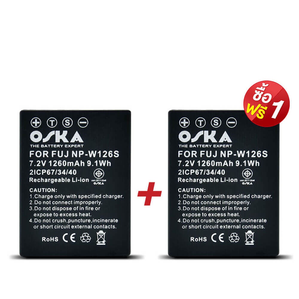 ซื้อ-1-ฟรี-1-oska-camera-battery-for-canon-fuji-olympus-panasonic-sony-แบตเตอรี่กล้อง