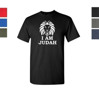 เสื้อยืด พิมพ์ลาย I AM Judah Lion Hebrew Israelite Tribe สไตล์คลาสสิก ไม่ซ้ําใคร สําหรับผู้ชาย 734048