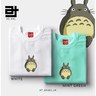 เสื้อยืด AvidiTee AT Ghibli Anime My Neighbor Totoro v3 Customized Unisex TShirt for Men and Womenเสื้อยืด ใส่สบายๆ