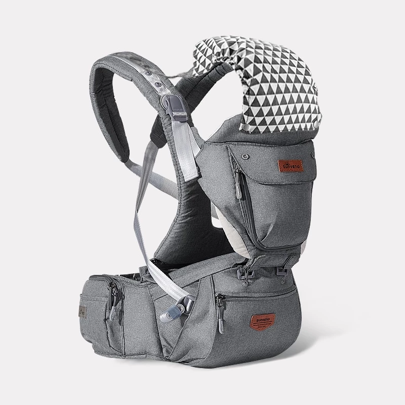 SUNVENO Baby Hipseat เป้อุ้มเด็ก 3in1 ตามหลักสรีรศาสตร์