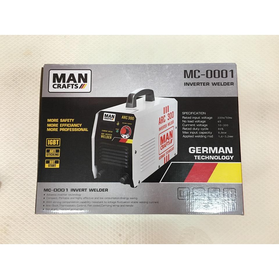 ตู้เชื่อมไฟฟ้า-inverter-arc300-man-crafts-mc-0001