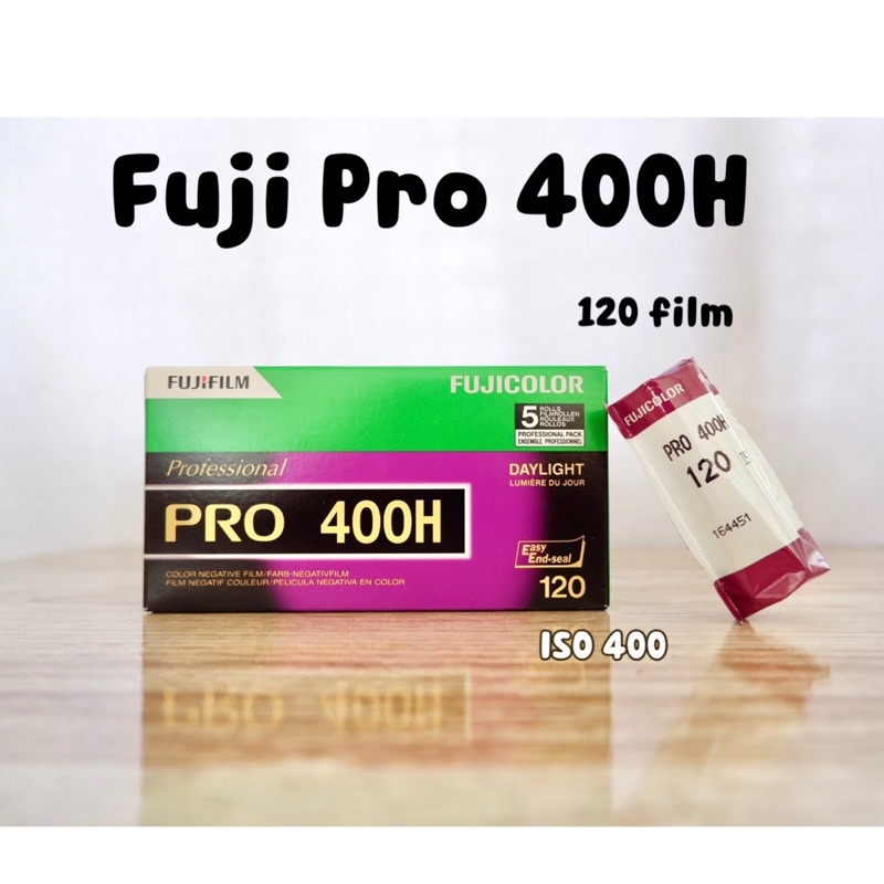 ภาพหน้าปกสินค้าฟิล์มสี Fuji Pro 400H (120) **ราคาต่อม้วน** จากร้าน mukfilmhang บน Shopee