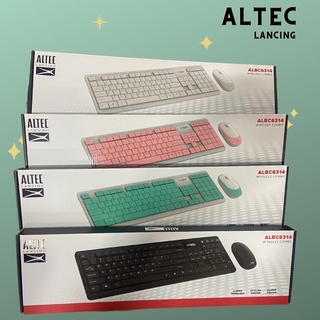 ภาพหน้าปกสินค้าชุดคอมโบ เมาส์ พร้อม คียร์บร์อด AlTEC Wireless Keyboard SPT 6314 ซึ่งคุณอาจชอบราคาและรีวิวของสินค้านี้