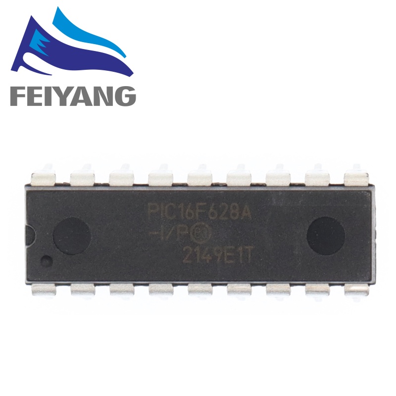 ชิปไมโครคอนโทรลเลอร์ PIC16F628 PIC16F628A-I/P DIP-18 | Shopee Thailand