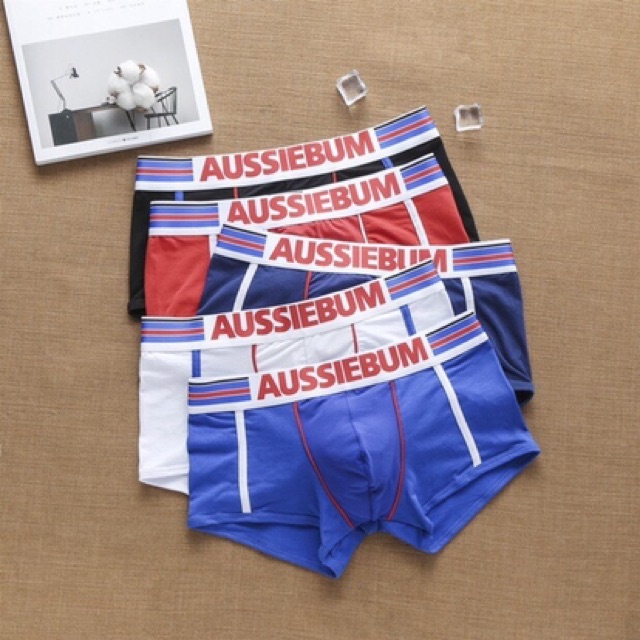 พร้อมส่ง-กางเกงในชาย-aussiebum-ทรงtrunk-ผ้าcotton-ผ้าดีใส่สบาย