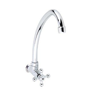 ก๊อกซิงค์ ก๊อกซิงค์เดี่ยวผนัง 495.61.047 ก๊อกน้ำ ห้องน้ำ SINK FAUCET 495.61.047