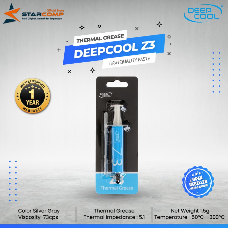 Deepcool Z3 โปรเซสเซอร์พาสต้า ความร้อน | Shopee Thailand