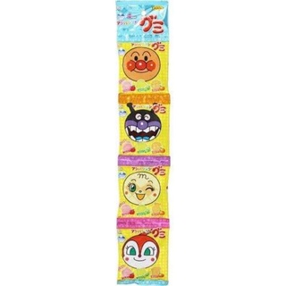 Anpanman gummy jelly เยลลี่ป้องกันฟันผุ เยลลี่อันปังแมน (ยกแถว 4 ซอง)