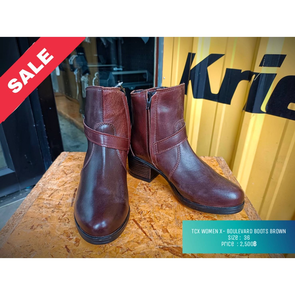 TCX Women s X Boulevard Boots Brown Waterproof
