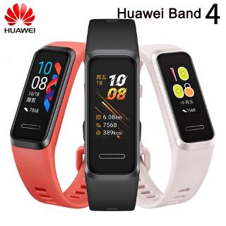 Huawei Band 4 สายรัดข้อมืออัจฉริยะ หน้าจอ AMOLED อัตราการเต้นของหัวใจ ติดตามสุขภาพ การนอนหลับ กันน้ํา สายนาฬิกา