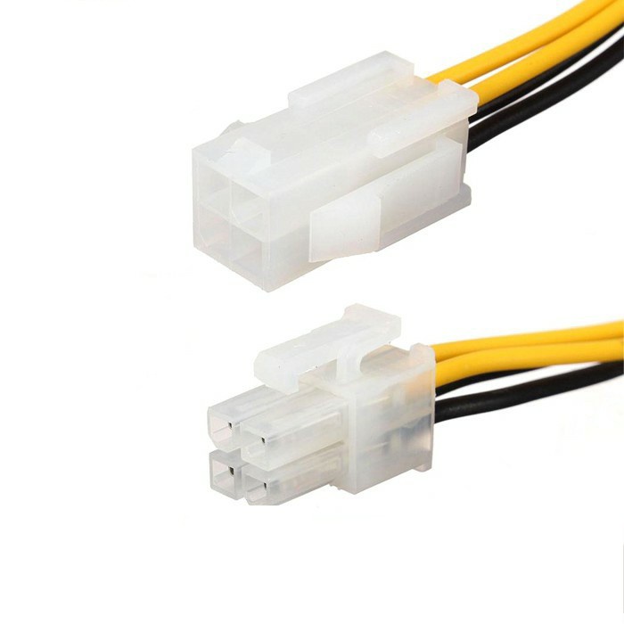สายต่อเพิ่มความยาวไฟเลี้ยง-ซีพียู-แบบ-4pin-m-f-atx-4-pin-male-to-4pin-power-supply-extension-cable