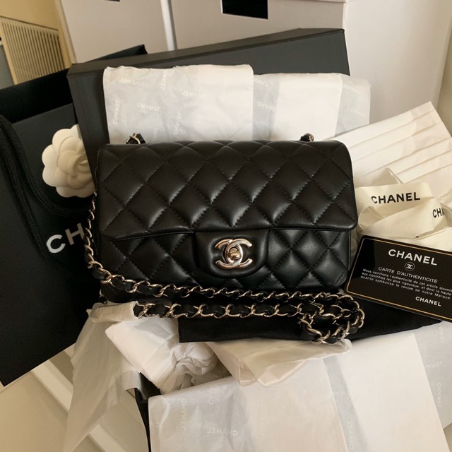 Chanel mini 8 Rectangular New 2019 | Shopee Thailand