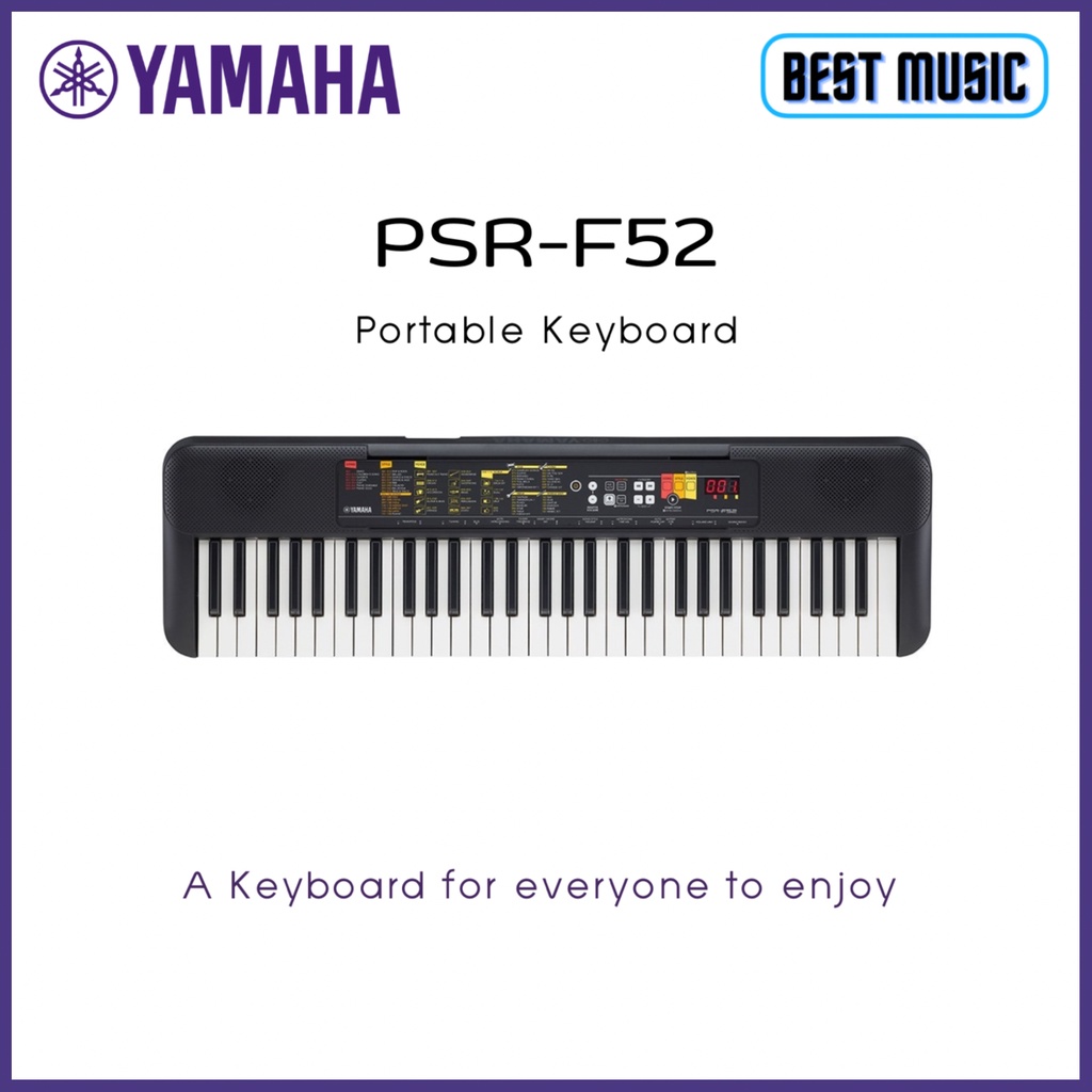 คีย์บอร์ด-yamaha-psr-f52-portable-keyboard