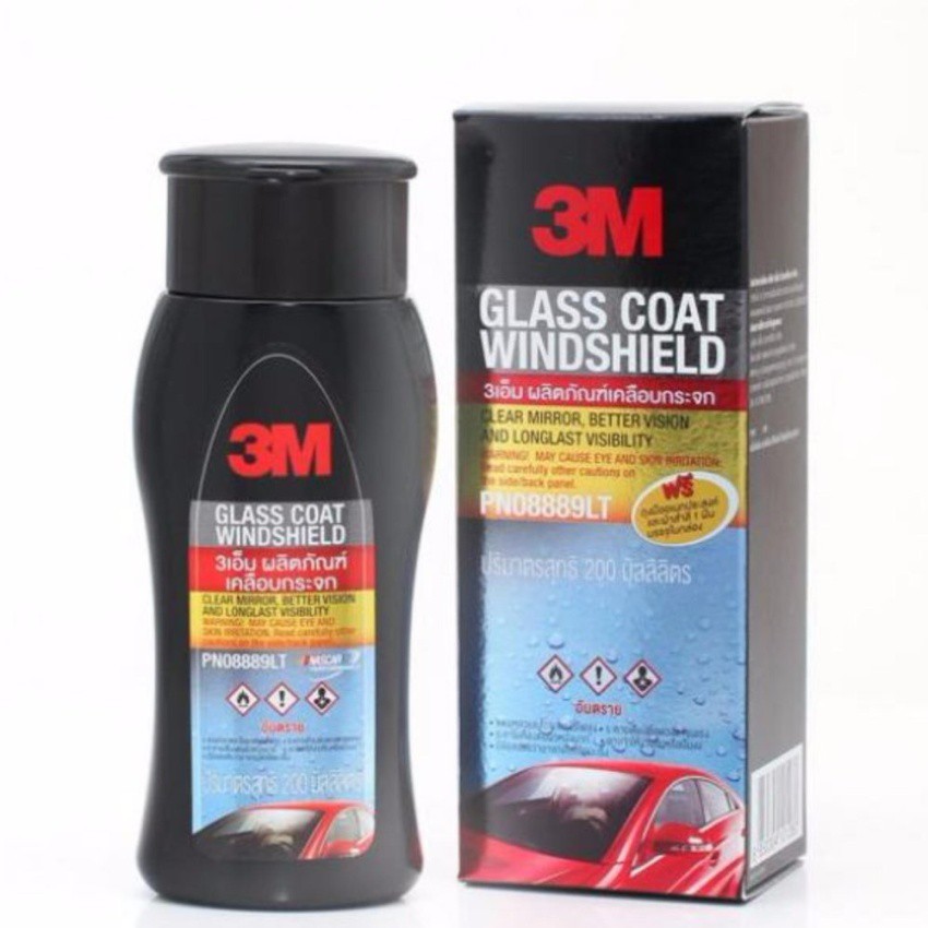 3m-8889lt-ผลิตภัณฑ์เคลือบกระจกป้องกันน้ำเกาะ-200-ml-glass-coating-windshield