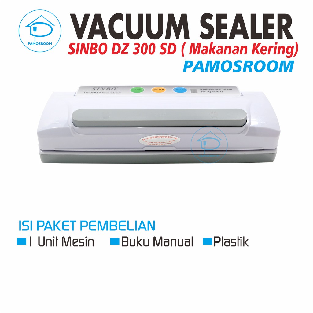 [นําเข้า] Dz 300SD เครื่องมือบรรจุภัณฑ์อาหารแห้ง / เครื่องซีลสูญญากาศ ...