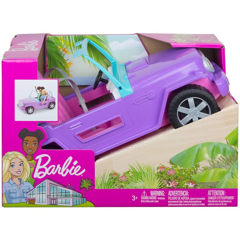 Barbie Jeep Vehicle GMT46 Shopee Thailand