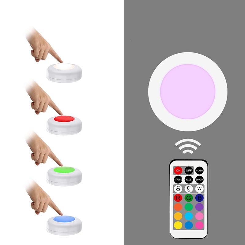 ภาพขนาดย่อของภาพหน้าปกสินค้าโคมไฟ RGB 13 สี พร้อมรีโมทคอนโทรล จากร้าน lyfs.th บน Shopee ภาพที่ 4