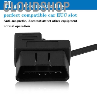 Cloudshop Obd2 อะแดปเตอร์เชื่อมต่อสายเคเบิ้ล 16 Pin To Mini Usb