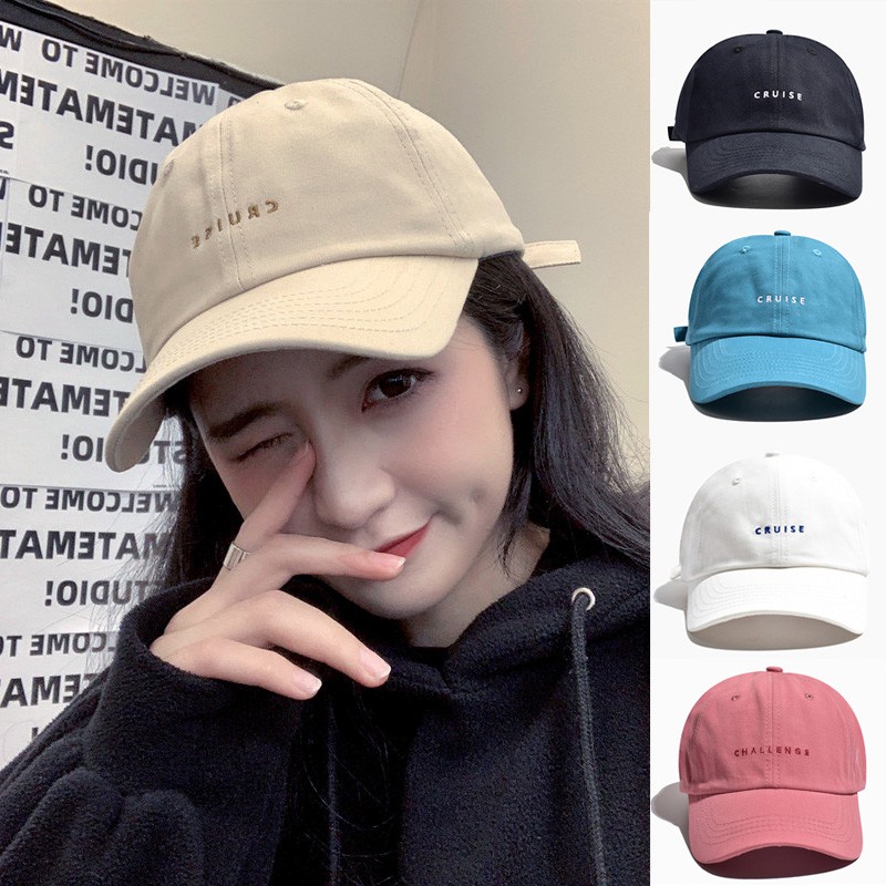 ภาพหน้าปกสินค้าหมวกแก๊ปเบสบอล ปัก CRUISE Challenge (มี 5 สี) หมวกแฟชั่นเกาหลี หมวกกีฬา จากร้าน th_241057015 บน Shopee