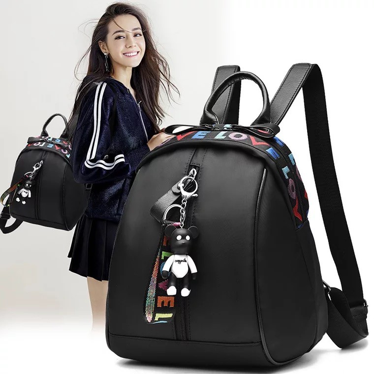 ภาพหน้าปกสินค้าTB FASHION กระเป๋าเป้สะพายหลัง Backpack S26(Black)