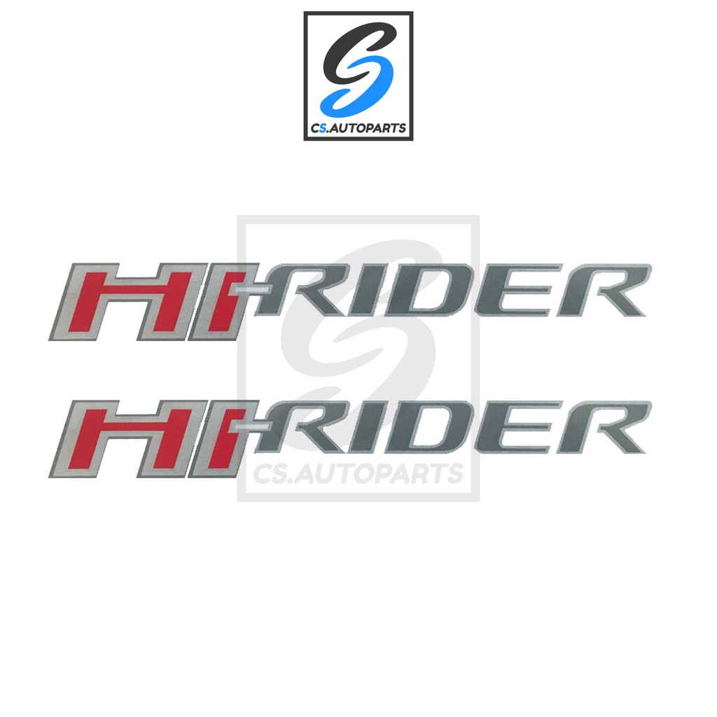 สติ๊กเกอร์-hi-rider-ford-ranger-ปี-2012-2015-ติดข้างท้ายกระบะ