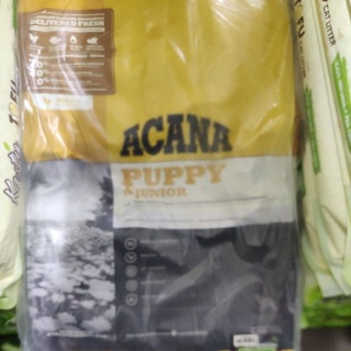 Acana Puppy&amp;Junior 11.4kgอาหารสำหรับลูกสุนัขทุกสายพันธุ์ สูตรไก่