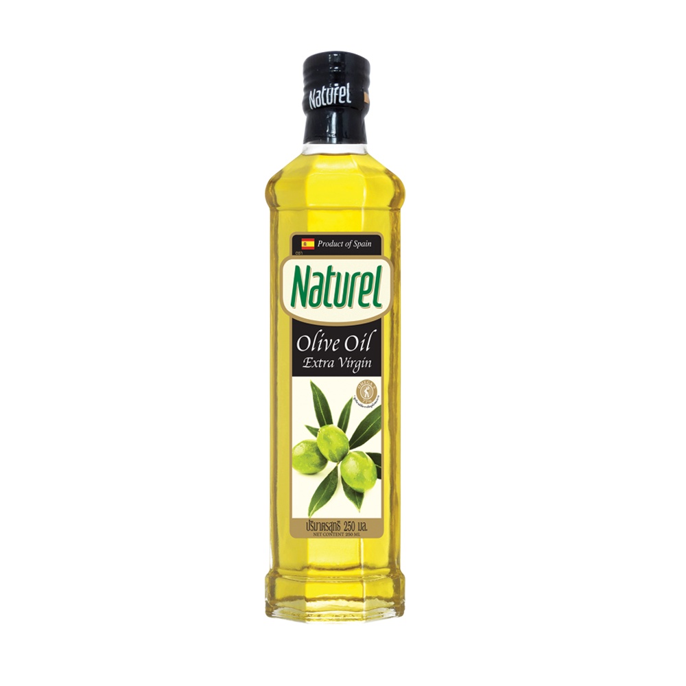ภาพหน้าปกสินค้าเนเชอเรล น้ำมันมะกอกเอ็กซ์ตร้าเวอร์จิ้น ชนิดขวด 250 มิลลิลิตร x1 Naturel Extra virgin olive oil 250 ml x 1 bottle จากร้าน lamsoon_officialstore บน Shopee