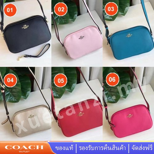 coach-65988-กระเป๋าสะพายข้างผู้หญิงมินิกระเป๋าสะพายกระเป๋ากล้องซิปคู่