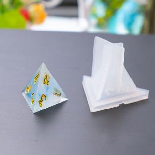 สินค้า J❥ 7 Shapes Dice Fillet Square Triangle Dice Mold Dice Digital Game Silicone Mould