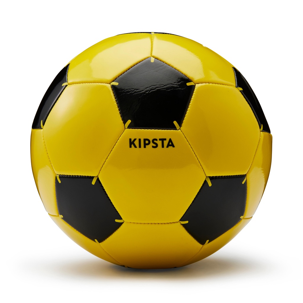 ภาพหน้าปกสินค้าลูกบอล ลูกฟุตบอล รุ่น FIRST KICK เบอร์ 5 F100 (เติมลมพร้อมใช้งาน)